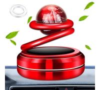 Generico Car Diffuser Air Freshener - Scent Diffuser for Car | Auto Interior Ornament Cars Perfume Diffusers Home Decor | Rotating Solar Powered Carr Fresheners with Glass Ball for Carrs Tables