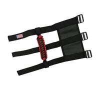 Generico Car Handles Roll Bar Straps - Anti-Slip Grip With Flag Patterns