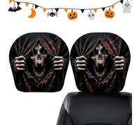 Generico Car Headrest Cover - Horror Soft Automotive Interior Decor