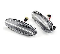 Generico Car LED Side Marker Light Dynamic Blinker Indicatore Di Direzione Per Mazda MPV B2500 Pick Up 323 Per Etude P5 323F Per Astina MX-6 Indicatore Di Direzione(Dynamic Crystal)