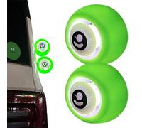 Generico Car Lights Big-Eyes Automotive Self-Adhesive Safety Warning Lamp | Wind Powered Vehicle Lights for Truck Suv Motorcycle Night Driving Vehicle Automotive