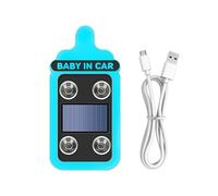 Generico Car Lights Interior - Cordless Solar Powered Warning, Car Interior Decorative Window Lights For Truck Van Sedan SUV Glass Driver Travel Road Trip Night Driving