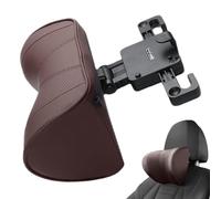 Generico Car Neck Pillow for Driving - 3D Adjustable Headrest Pillow, Breathable Soft Support | Neck Cushion with Hook for Travel, Business Trip, Commuting, Car Seat, Long Drive, Rest, Comfort