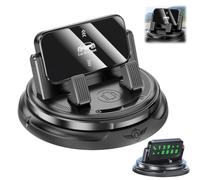 Generico Car Phone Holder 360 Degree Rotation, Suitable for Car Navigation In Car Dashboard, Navigation Mount for Truck with Adjustable Anti-Slip Grip for Travel (1pcs)