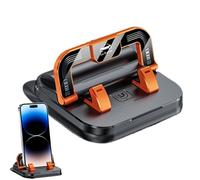 Generico Car Phone Holder - Mount 360 Degree Rotation Adjustable Suction Base | Mobile Stand Strong Grip Dashboard for Windshield, Clip On, Vehicle, Rack or Driving Automotive