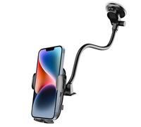 Genérico Car Phone Mount - Phone Mount Stand Suction Cup Car Dashboard Windshield | Suction Cup Long Arm Auto Phône Mounting Stand | Thickened Adjustable Cars Phône Holder for Windshield Dashboard