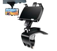 Generico Car Phone Stand - Cell Phone Bracket For Car Sun Visor, 360-Degree Rotating Dashboard Mount, High- ABS + Shockproof Padding, Adjustable Stability Component - For Truck Trailer & RV