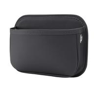 Generico Car Pocket Organizer - Leather 20.5x14cm | Auto Door Adhesive Pouch | Car Side Console Storage Bag For Keys, Phone, Sunglasses, And Small Items And Widely Used.