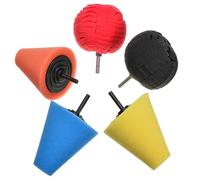 Generico Car Polishing Pads, Washable Buffer Sponge, 9.84x6.3x3.15 Inches Drill Buffing Pad with Cleaning, Sponge Car Care Kit, Polishing Pads with High Gloss Design, Buffing Tool for Wheel Detailing