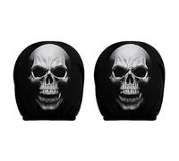 Generico Car Scary Headrest Covers - Spooky Breathable Ghost Face Case