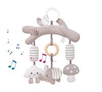 Generico Car Seat Baby Toys, Stroller Hanging Toy, Wind Chime Activity Plush, 12.99x9.84 Inches Compact Sensory Babies Learning, Ideal for Boys Girls, Crib COT, Travel, Park And Vacation Use