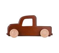 Generico Car Shape Coat Organizer - Wooden Wall Hanger for Kids Bedroom | Mounted Storage Rack with Smooth Hooks, Space Saving Holder for Backpacks Towels Hats Nursery Entryway