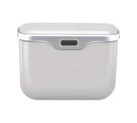 Generico Car Trash Can Organizer - Vehicle Rubbish Bin | Compact Attachable Trash Can with Lid for Seat Back Use, ABS Leather Interior Storage for Automotive Sedan Truck RV