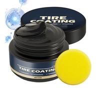 Generico Car Trim Restorer - Protective And Rubber Renewal Paste 50g with Applicator Sponge | Exterior Reviver for Trim Bumpers Moldings And Tires | for Car SUV Sedan Detailing Maintenance