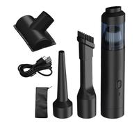 Generico Car Vacuum Cleaner | Brushless MotorCar | Rechargeable Multiple Brush Heads High Power Hand Held Vaccuum Cordless | Accessory for Home, Cars, Office, Pet Hair