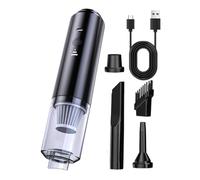 Generico Car Vacuum Cordless, Handheld Vehicle Vacuum, Silent Low-Noise Process, Lightweight Compact Design, Ideal for RV Sedan Couch Cleaning, 0.5L, Black Color, 1 Piece