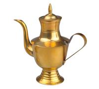 Generico Caraffa Decorativa retrò in Rame Oro, 1 Pezzo per Casa | Ufficio e Sala Buddha, Stile Delicato di Alta Gamma, Uso Prolungato e Prestazioni Elevate