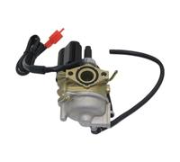 Generico Carburatore decespugliatore Carburatore Regolabile 19mm per aspirazione 50cc 2 Tempi Starter Elettrico Dio Elite per PGO per SYM per Kymco per Vento Zip e Altri