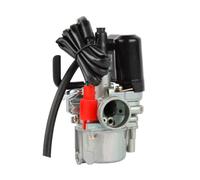 Generico Carburatore per soffiatore per Foglie per Moto Carburatore 17mm per Aspirazione per Peugeot Speedfight 50cc 2 Tempi per Scooter Passaggio 12mm Carburatore con 1P40QM/B per Motore
