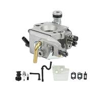 Generico Carburatore per soffiatore per Foglie per STIHL 024 026 MS260 Filtro carburatore in Alluminio per Kit Tubo di aspirazione Accessorio carburatore Motosega