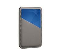 Generico Card Holder For Phone - Slim PU Leather Magnetic Wallet | | Safe Blocking Phone Pocket For Men & Women; Ultra-Thin Adhesive Card Slot Compatible With Most Smartphones