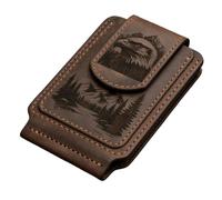 Generico Card Wallet - 18x6.4cm Versatile Eagle Printing PU Money Purse | Men Coin Pocket Wallets For Women Students Drivers Travelers Work Travel Gym Dating Beach Commuting Shopping Going Out