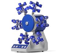 Generico Caricatore Automatico for Orologi, Rotatore Professionale for Orologi, con 12/24 Spazi for Orologi, Espositore for Orologi di Lusso, velocità Regolabile, Motore Silenzioso(12 Heads)
