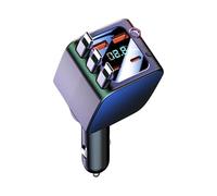 Generico Caricatore per auto retrattile | 2 porte USB per auto a ricarica rapida con Starlight | Caricabatteria da autos USB | per spostamenti quotidiani Avventura Camion Veicolo Viaggio Viaggio