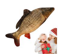 Generico Carp Stuffed Animal Fish Soft Decorative Throw Pillow Carp for
