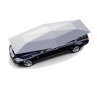 Generico Carport Portatile 4,8 X 5,20 M Copertura Auto Automatica Ombrellone per Auto con Telecomando Tenda Universale Pieghevole Parasole Mobile per Berlina SUV(Argento,5.20m/17ft)