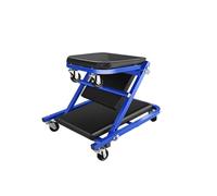 Generico Carrello da Garage 2 in 1 for Riparazioni Auto, Meccanico Pieghevole A Z, con Ruote, for Sdraiarsi O Sedersi