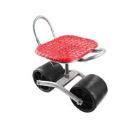 Generico Carrello da Giardino con Ruote e 2, Carrello Multiuso Resistente Altezza Regolabile 11" a 16" Girevole a 360°, for Prato