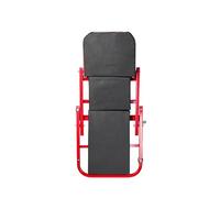 Generico Carrello da Meccanico 2 in 1,Telaio in Acciaio con Sedile Imbottito Pieghevole E Girevole da 36", può Sopportare 136 kg,for Riparazione Auto E Casa