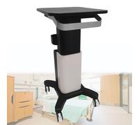 Generico Carrello for saloni di bellezza, dotato di ruote universali bloccabili a 360° e spazio di archiviazione integrato Estetista moderno pratico e multifunzionale for cliniche, saloni(White)