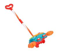 Generico carrello giocattolo tirare lungo il giocattolo giocattoli per giocattolo da spingere per girello per giocattolo girello per Push Pull Toy plastica