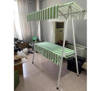 Generico Carrello per Cibo ad Alta capacità di carico, bancarella Pieghevole per Esterni per la Vendita di Artigianato, Hot Dog, caffè e Fiori - Stand di concessioni Portatile (Colore 5, Medio)