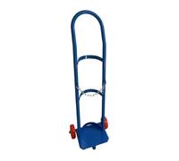 Generico Carrello Porta bombola di Ossigeno da 15 Litri, Carrello Porta bombola di azoto Mobile per Un Facile stoccaggio e Trasporto, Design Leggero Come Un deambulatore (Blu)