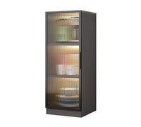 Generico Carrello Portaoggetti Sottile, Scaffale Portaoggetti A Spazio Stretto, Armadietto Organizer Con Anta Trasparente, For Luoghi Stretti Del Bagno Della Lavanderia(Color 2,30x42x101cm)