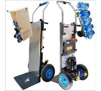 Generico Carrello Saliscale Elettrico Carrello a Mano per Risparmiare Lavoro su e Giù per Le Scale con Carico Carrello Facile da Usare con Motore Brushless Silenzioso,B