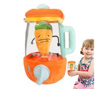 Generico Carrot Juicer Plush, Decorazione di bambole ripiena da cartone animato, giocattolo a forma di spremiagrumi, decorazione del festival per compleanno, Natale, giornata per bambini, Juguete de P