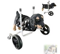 Generico Carrozzina for cani con zampe anteriori, carrelli for cani leggeri regolabili for arti anteriori, ausili for la mobilità for cani con zampe anteriori disabili, tutore for zampe anteriori e su