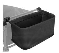 Generico Cart Tail Organizer Bag, Pushchair Storage Caddy, 42x21x22cm with Hook Attachment Oxford for Convenient Carrying Storage Solution Outdoor Utility Bag for Shopping Picnic Garden Camping
