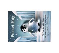 Genérico Carta Abbraccio Animale in Resina 3D - Carta Emozionale Tasca Portatile Anti-Stress,Dettaglio Giocattolo Per Compleanno Feste Bambini Piccoli Prescolari Adulti