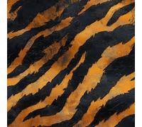 Generico Carta da Parati Autoadesiva Strisce Di Tigre Capelli Decorativo Sfondo 44x1000 cm Retrò Alla Moda Carta da Parete Adesivo Vinile Tessuti non tessuti Soggiorno Camera Da Letto Bagno