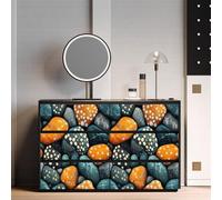 Generico Carta da Parati Autoadesivo Stile Moderno Impermeabile Con Supporto Adesivo Pietra Adesiva per Muro Soggiorno Bagno Camera Decorativi Carta Adesiva Mobili 45X200CM