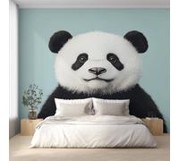 Generico Carta da Parati Panda, Fotomurale Animali Carini per Camera da Letto Decorazioni Parete, Carta Parati Effetto Decorativi Wallpaper, 500 x 350 cm D&O89