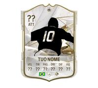 Generico Carta FUT FC 24 Icona Personalizzata FIFA Ultimate Team Stampata su Materiale Rigido Sagomato
