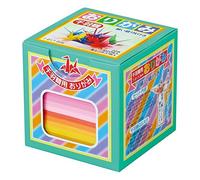 Generico Carta Origami - Box Set di Carta Origami - Senbazuru (1000 Gru) - 20 Colori Solidi Assortiti - 1000 Fogli - 7cm x 7cm