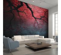 Generico Carta Parati Albero Morto Fotomurale Rami Gotico Carta da Parati Tessuto Non Tessuto 450x315 Murales da Parete Decorazione Parete Wallpaper W&39