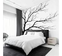 Generico Carta Parati Albero Morto Fotomurale Rami Semplici Carta da Parati Tessuto Non Tessuto 150x105 Murales da Parete Decorazione Parete Wallpaper W&42